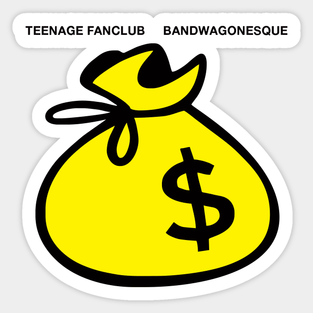 Teenage Fanclub Sticker by The Bing Bong art